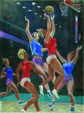 Sport Werke - Basketball 10 impressionistischer